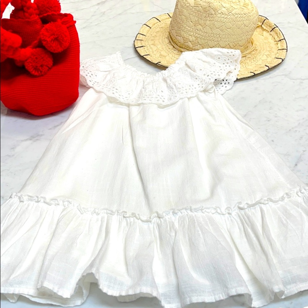 Cat & Jack white dress for girls